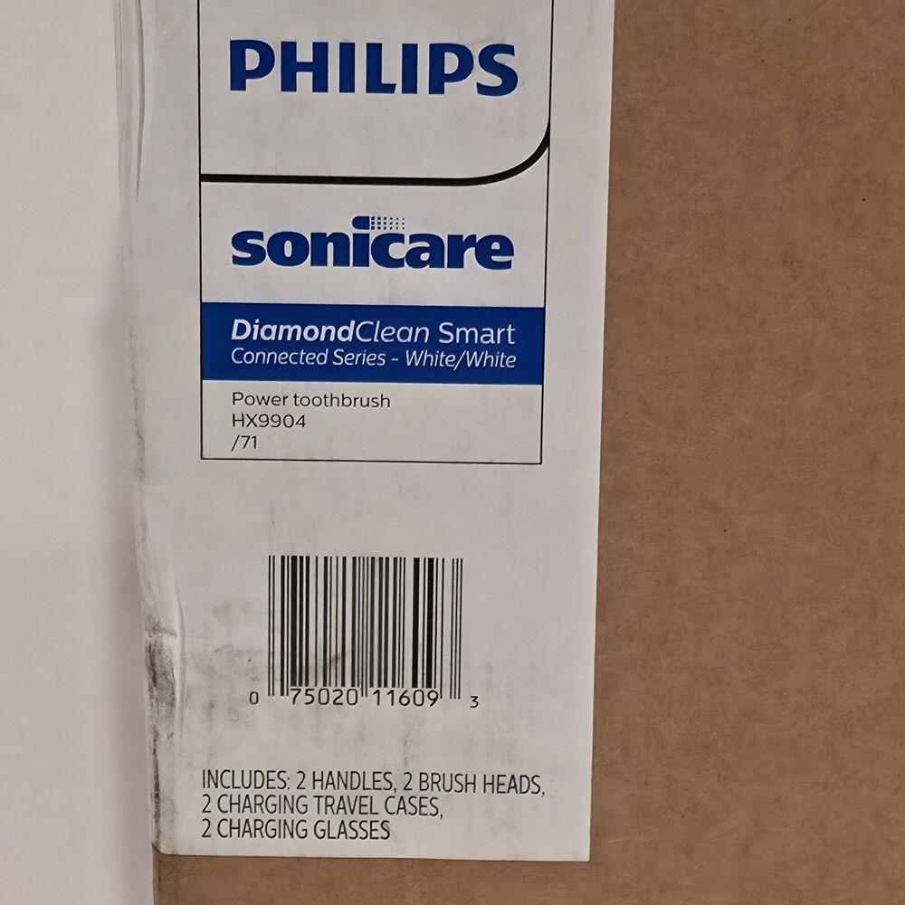 Philips Sonicare DiamondClean Smart HX9904/71 2-Pack Toothbrush NEW SEALED